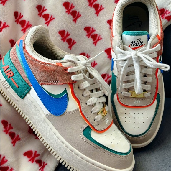 COPY - Air Force 1 Shadow 'Sail Signal Blue Green' - Picture 1 of 7